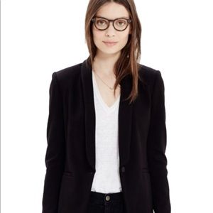 Madewell Duskfall Black stretch blazer